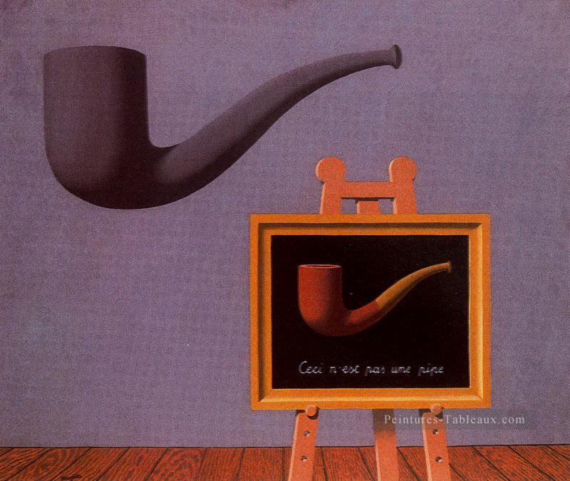 2つの謎 ルネ・マグリット 1966年油絵